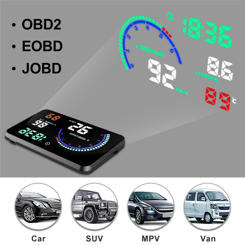 Head up Display Auto HUD: Display OBD2 3,5 Zoll in Saarland - Saarwellingen, Ersatz- & Reparaturteile